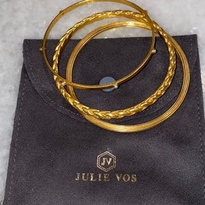 NWOT Julie Vos Never Worn Bracelets set of 3